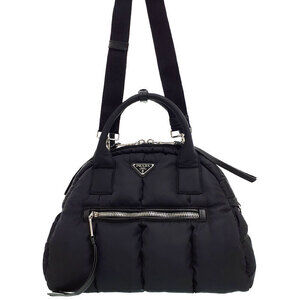 PRADA Tessuto Bomber Handbag Bag